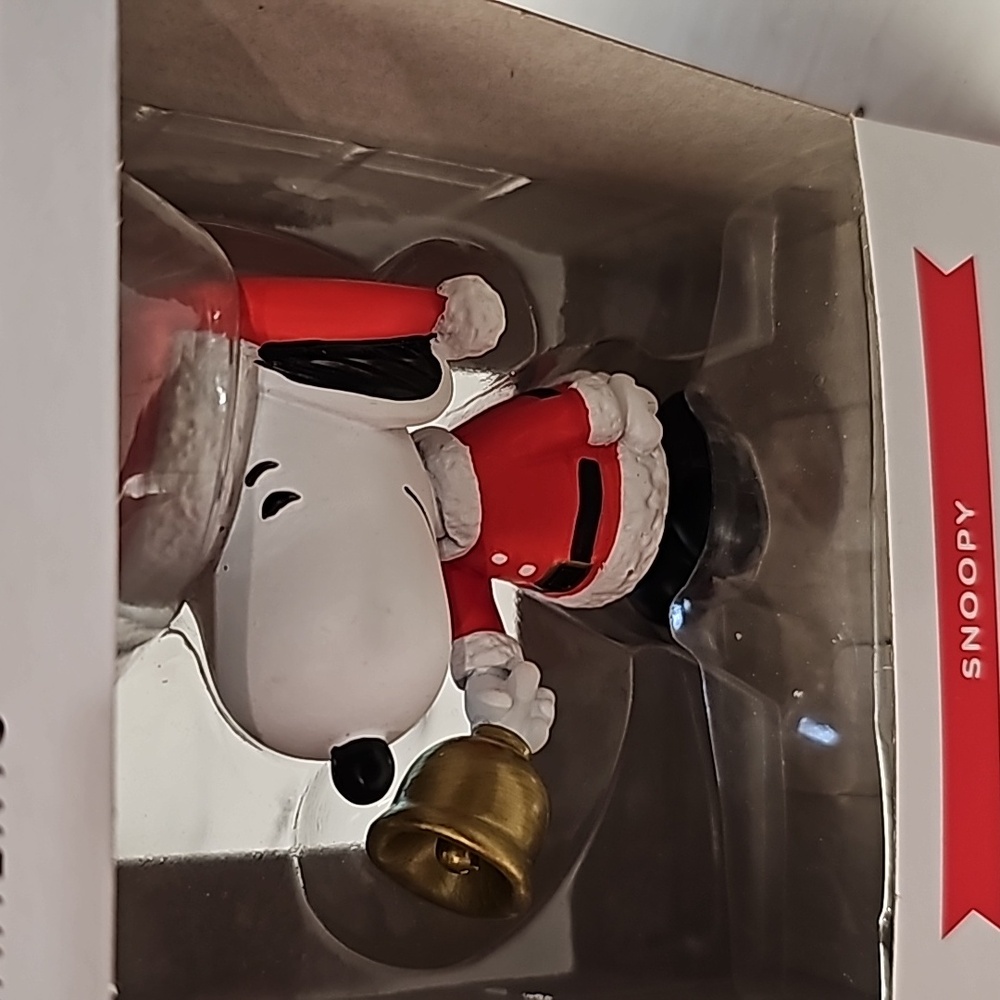 Snoopy peanuts hallmark ringer bell keepsake new in box